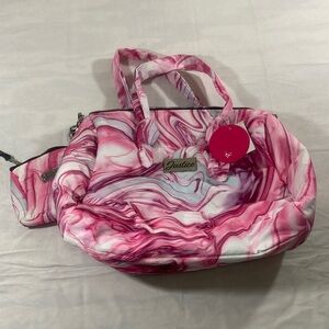 Justice Pink Swirl Tote Bag